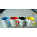 11oz Taza de Latte del color interior, Taza de Deco de Sublimation